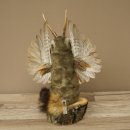 Wolpertinger Marble Stuffed Toy: Mythical Creature with Wings, Beard, and Antlers – Wolpi 86.16.52