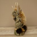 Wolpertinger Marble Stuffed Toy: Mythical Creature with Wings, Beard, and Antlers – Wolpi 86.16.52
