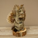 Wolpertinger knuffel, opgezette knuffel van een...