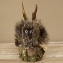 Wolpertinger Wolpi, modello in miniatura a forma di pigna, con occhi azzurri, altezza 23 cm, codice 86.1.2.62