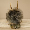 Wolpertinger Wolpi Mini Präparat grüne Augen Höhe 22 cm 86.1.1.50
