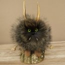 Wolpertinger Wolpi Mini Präparat grüne Augen Höhe 22 cm 86.1.1.50