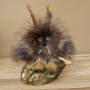 Wolpertinger Wolpi Mini, esemplare imbalsamato con occhi viola, altezza 22 cm, codice 86.1.1.54