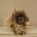 Wolpertinger Kleine Wolpi Opgezette exemplaar witte ogen...