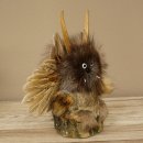 Wolpertinger Kleine Wolpi Opgezette exemplaar witte ogen vleugels reebuit hoorn 86.2.132