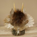 Wolpertinger Kleine Wolpi Opgezette exemplaar witte ogen vleugels reebuit hoorn 86.2.132