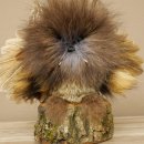 Wolpertinger Kleine Wolpi Opgezette exemplaar paarse ogen vleugels reehoorn 86.2.133