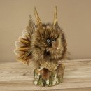 Wolpertinger Kleine Wolpi Opgezette exemplaar lichtblauwe ogen vleugels reehoorn 86.2.135