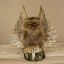 Wolpertinger Kleine Wolpi Opgezette exemplaar lichtblauwe ogen vleugels reehoorn 86.2.135