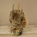 Wolpertinger Kleine Wolpi Opgezette exemplaar lichtblauwe ogen vleugels reehoorn 86.2.135
