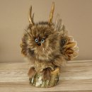 Wolpertinger Kleine Wolpi Opgezette exemplaar lichtblauwe ogen vleugels reehoorn 86.2.135