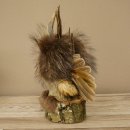 Wolpertinger Kleine Wolpi Opgezette exemplaar oranje ogen vleugels reehoorn 86.2.136