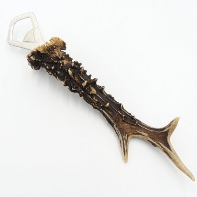 Flaschenöffner Rehstange Öffner Reh Geweih Stange Horn Abwurfstange Länge 23 cm 27.1.479