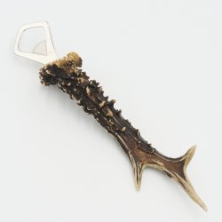 Flaschenöffner Rehstange Öffner Reh Geweih Stange Horn Abwurfstange Länge 23 cm 27.1.479