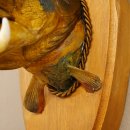 Fischwolpi Wolpertinger Drachenhecht Hecht Keiler Kopf Fisch Präparat