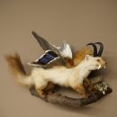Wolpertinger : créature mythique, martre avec une...