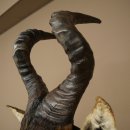 Hartebeest Kuh Antilope HL 50 cm Kopf Präparat Kuhantilope Haupt Afrika Deko