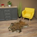 Wildschweinfell Keiler Fell Schwarzwild Schwarte Sauschwarte Vorleger Länge 107 cm 87.6.47