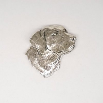 Labrador Kopf Pin Anstecknadel Anstecker Hut Schmuck Labrador Hund Button Pinwand