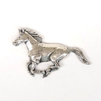 Pferd Rennpferd Pin Anstecknadel