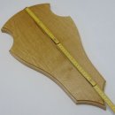 Placa para trofeos de ciervo SPITZ  para ciervos grandes en roble claro ALTURA 45 cm