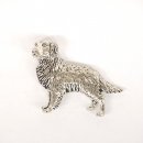 Golden Retriever Hund Pin Anstecknadel Anstecker Button...
