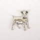 Jack Russell Terrier Pin Anstecknadel Anstecker Button Schmuck Pinwand