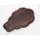 Reh Barock Schild klein NEU + GESCHNITZT (Farbton: Braun)