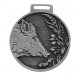 Wildschwein Deko Medaille SILBERFARBEN Auszeichnung Prämierung