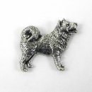 Husky Pin Anstecknadel Anstecker Button Schmuck Hund Hunde Pinwand