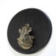 Keilerschild Keilerbrett Gewaffbrett Trophäenschild rund dunkel AF 17 cm mit Keiler Kopf Verzierung groß