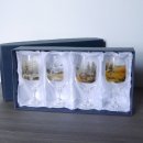 XXX Bier Glas Pils Gläser Set 4 teilig mit Jagd Dekor Motiv im Geschenk Karton