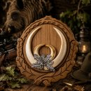 10 FEUILLES DE CHÊNE POUR ARMES BLANCHES  6 feuilles