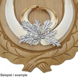 10 FEUILLES DE CHÊNE POUR ARMES BLANCHES  6 feuilles