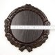 Keilerschild geschnitzt dunkel AF 14 cm Keilerbrett Gewaffbrett Trophäenschild