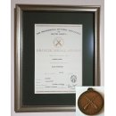 Streifengnu Gnu Wildebeest Kopf Schulter Präparat Kopfpräparat Höhe 86 cm Bronze