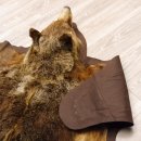Braunbär Grizzly Fell Bär Vorleger mit Kopfpräparation Länge 214 cm mit Genehmigung zum Verkauf