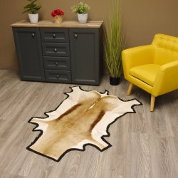 Sehr großes Springbock Afrika Fell Vorleger Tierfell Länge 136cm