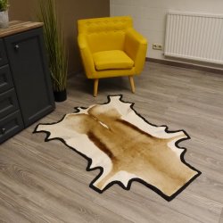 Sehr großes Springbock Afrika Fell Vorleger Tierfell Länge 136cm