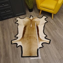 Sehr großes Springbock Afrika Fell Vorleger Tierfell Länge 136cm