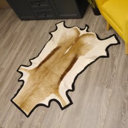 Sehr großes Springbock Afrika Fell Vorleger Tierfell Länge 136cm