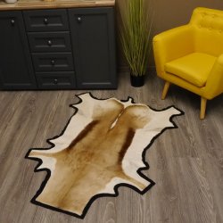 Sehr großes Springbock Afrika Fell Vorleger Tierfell Länge 136cm
