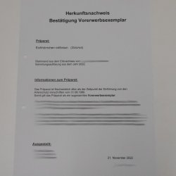 Eichhörnchen mit  Nuss Präparat auf Ast präpariert Tierpräparat mit Genehmigung zur Vermarktung #89.18.5