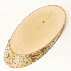 1 Stück Birke Schild Trophäenschild für Reh Baumscheibe Baumschild AF 19cm